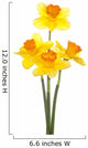 daffodil Wall Decal