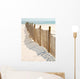 Dune Fence on Beach Wall Mural