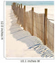 Dune Fence on Beach Wall Mural