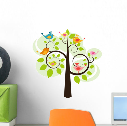 Tree with Birds