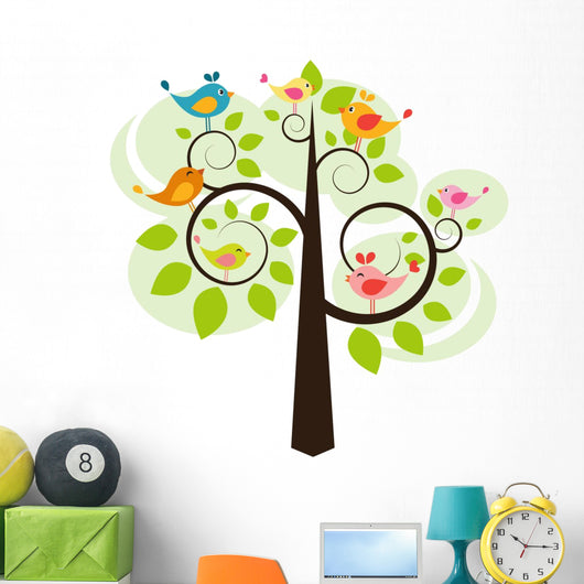 Tree with Birds