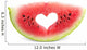 Love Watermelon Wall Decal