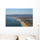 Aerial View of Santa Monica and Marina Del Rey Wall Mural