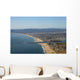 Aerial View of Santa Monica and Marina Del Rey Wall Mural