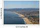 Aerial View of Santa Monica and Marina Del Rey Wall Mural