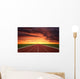 running track sunset Wall Mural