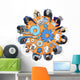 Business People Meeting Wall Decal