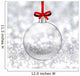 Silver Christmas with Glass