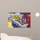 Colorful Graffiti Murals Covers Wall Decal