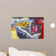 Colorful Graffiti Murals Covers Wall Decal