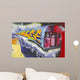 Colorful Graffiti Murals Covers Wall Decal