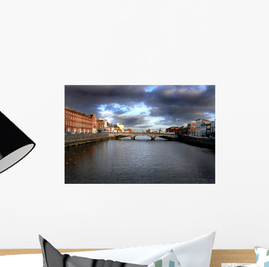 Cityscape Cork Ireland Wall Mural