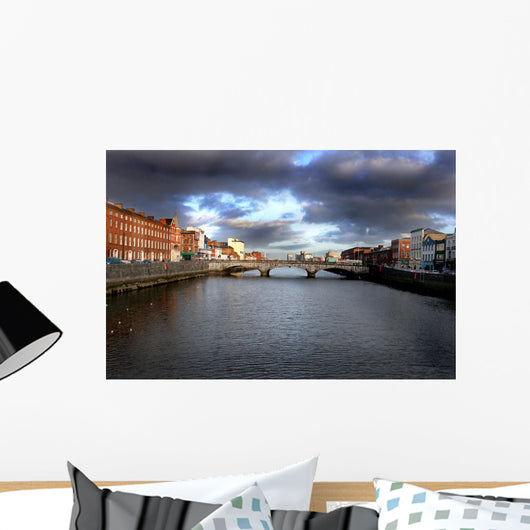 Cityscape Cork Ireland Wall Mural