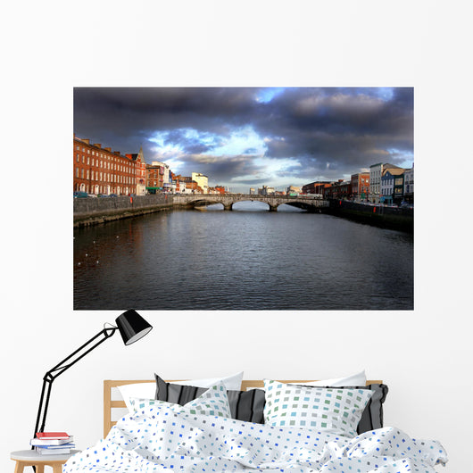 Cityscape Cork Ireland Wall Mural