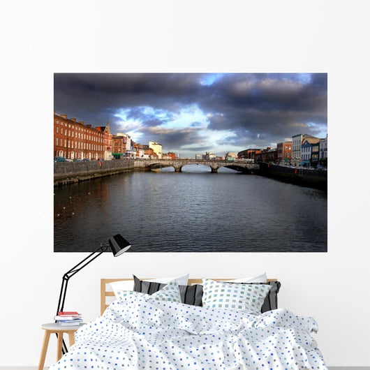 Cityscape Cork Ireland Wall Mural