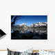 grand tetons from jenny lake Wall Mural