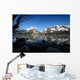 grand tetons from jenny lake Wall Mural