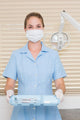 Dental Assistant Mask Holding