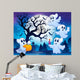 Spooky tree theme image 4 Wall Mural