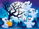 Spooky tree theme image 4 Wall Mural