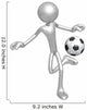 Soccer Football Wall Decal