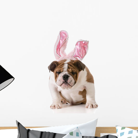 Easter Dog Wall Decal