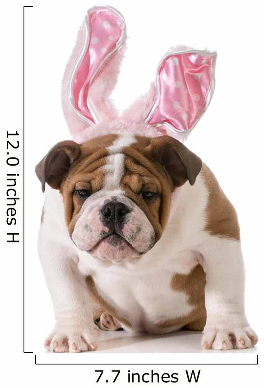 Easter Dog Wall Decal