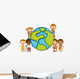 diversity of races Wall Decal