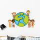 diversity of races Wall Decal