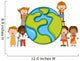diversity of races Wall Decal