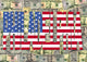 Philadelphia with American Dollars Wall Mural