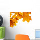 corner autumn leaves Wall Decal