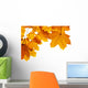 corner autumn leaves Wall Decal