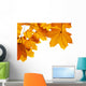 corner autumn leaves Wall Decal