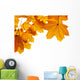 corner autumn leaves Wall Decal