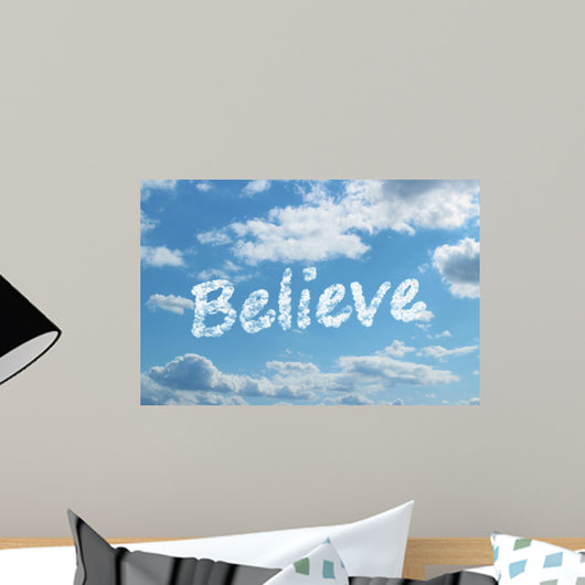 Believe Wall Mural