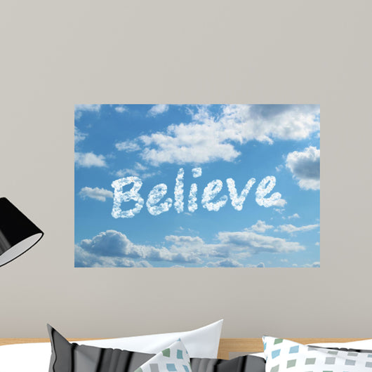 Believe Wall Mural