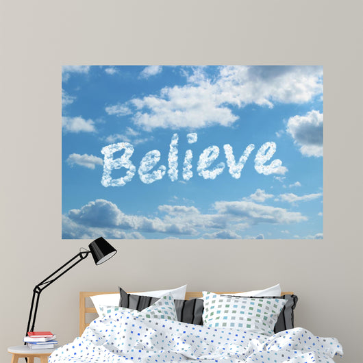 Believe Wall Mural