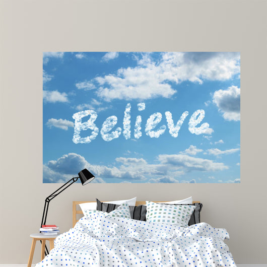 Believe Wall Mural