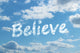 Believe Wall Decal