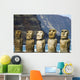 Tongariki Moais Easter Island Wall Decal
