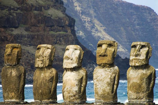 Tongariki Moais Easter Island Wall Decal