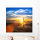 Beautiful Yoga Woman Sea Wall Decal