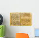 musical old notes page Wall Mural