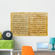 musical old notes page Wall Mural