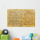 musical old notes page Wall Mural