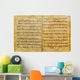 musical old notes page Wall Mural