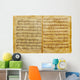 musical old notes page Wall Mural