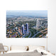 Financial District of Istanbul City Sight from Skyscraper Wall Mural
