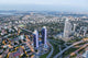 Financial District Of Istanbul City Sight From Skyscraper Wall Decal